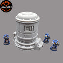 Production Silo - 28mm Wargaming Scatter Terrain Scenery Tabletop - Only-Games