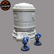 Production Silo - 28mm Wargaming Scatter Terrain Scenery Tabletop - Only-Games