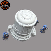 Production Silo - 28mm Wargaming Scatter Terrain Scenery Tabletop - Only-Games