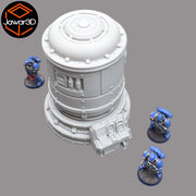 Production Silo - 28mm Wargaming Scatter Terrain Scenery Tabletop - Only-Games