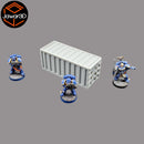 Shipping Container - 28mm Wargaming Scatter Terrain Scenery Tabletop Miniature - Only-Games