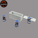 Shipping Container - 28mm Wargaming Scatter Terrain Scenery Tabletop Miniature - Only-Games