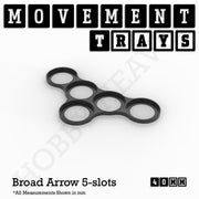 40mm Movement Trays for 28mm Miniatures | Tabletop Wargames Compatible | Full Range - Only-Games