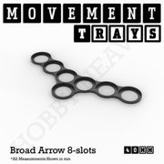 40mm Movement Trays for 28mm Miniatures | Tabletop Wargames Compatible | Full Range - Only-Games