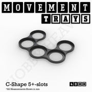40mm Movement Trays for 28mm Miniatures | Tabletop Wargames Compatible | Full Range - Only-Games