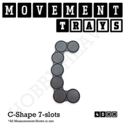 40mm Movement Trays for 28mm Miniatures | Tabletop Wargames Compatible | Full Range - Only-Games