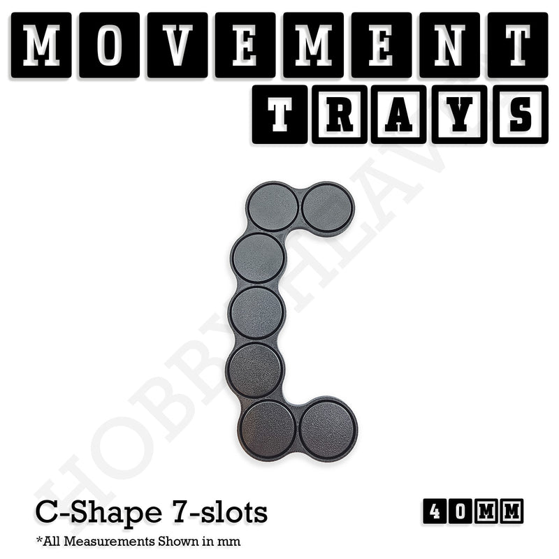 40mm Movement Trays for 28mm Miniatures | Tabletop Wargames Compatible | Full Range - Only-Games