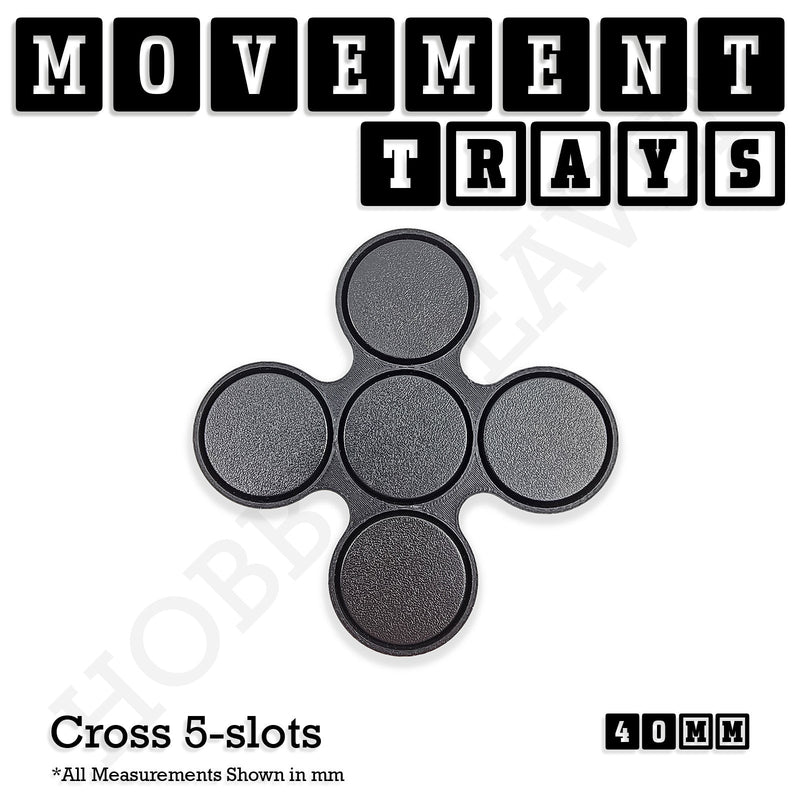 40mm Movement Trays for 28mm Miniatures | Tabletop Wargames Compatible | Full Range - Only-Games