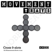 40mm Movement Trays for 28mm Miniatures | Tabletop Wargames Compatible | Full Range - Only-Games