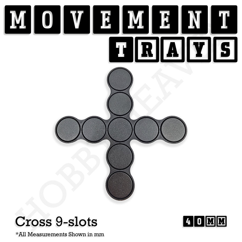 40mm Movement Trays for 28mm Miniatures | Tabletop Wargames Compatible | Full Range - Only-Games