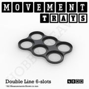 40mm Movement Trays for 28mm Miniatures | Tabletop Wargames Compatible | Full Range - Only-Games