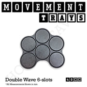 40mm Movement Trays for 28mm Miniatures | Tabletop Wargames Compatible | Full Range - Only-Games