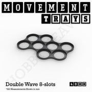 40mm Movement Trays for 28mm Miniatures | Tabletop Wargames Compatible | Full Range - Only-Games
