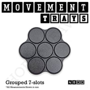 40mm Movement Trays for 28mm Miniatures | Tabletop Wargames Compatible | Full Range - Only-Games