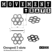 40mm Movement Trays for 28mm Miniatures | Tabletop Wargames Compatible | Full Range - Only-Games