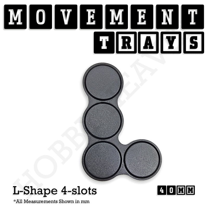 40mm Movement Trays for 28mm Miniatures | Tabletop Wargames Compatible | Full Range - Only-Games