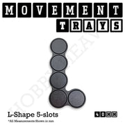40mm Movement Trays for 28mm Miniatures | Tabletop Wargames Compatible | Full Range - Only-Games