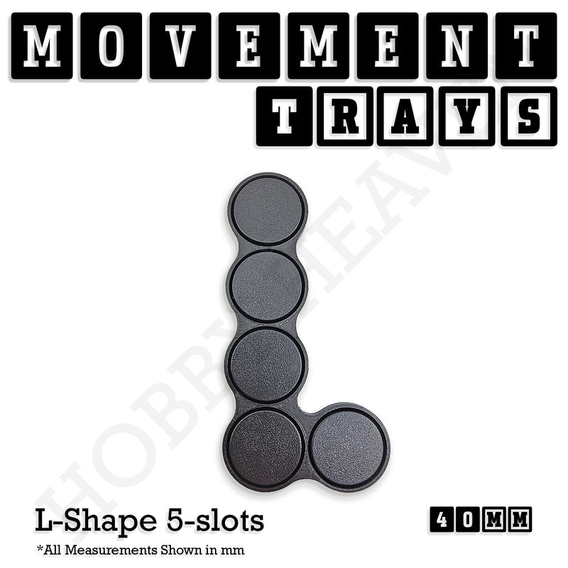 40mm Movement Trays for 28mm Miniatures | Tabletop Wargames Compatible | Full Range - Only-Games
