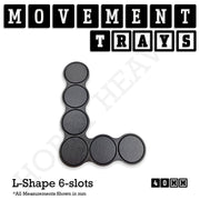 40mm Movement Trays for 28mm Miniatures | Tabletop Wargames Compatible | Full Range - Only-Games