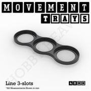 40mm Movement Trays for 28mm Miniatures | Tabletop Wargames Compatible | Full Range - Only-Games