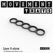 40mm Movement Trays for 28mm Miniatures | Tabletop Wargames Compatible | Full Range - Only-Games