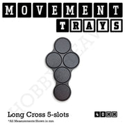40mm Movement Trays for 28mm Miniatures | Tabletop Wargames Compatible | Full Range - Only-Games