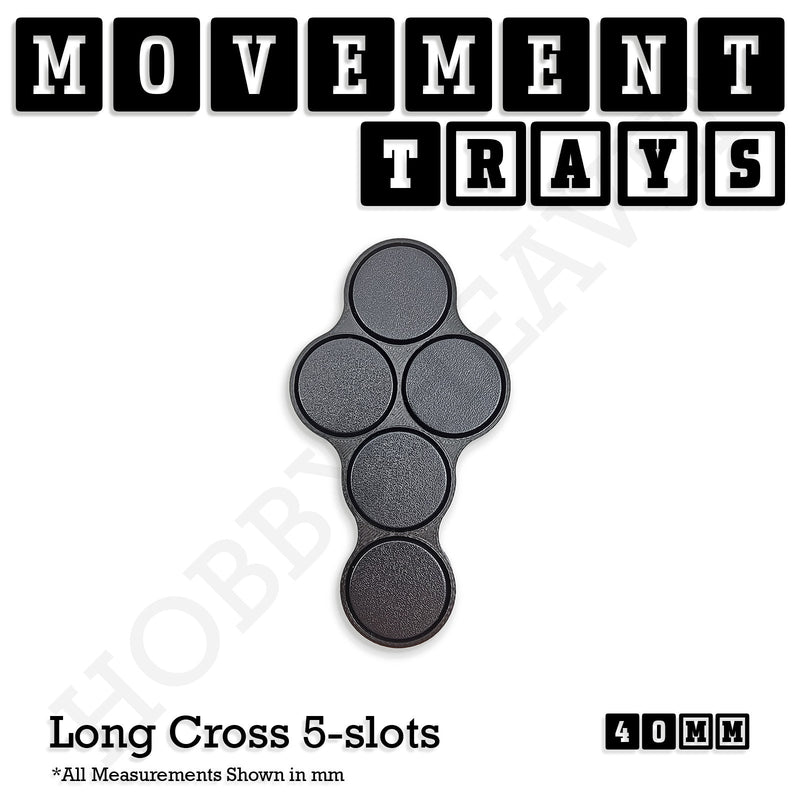 40mm Movement Trays for 28mm Miniatures | Tabletop Wargames Compatible | Full Range - Only-Games