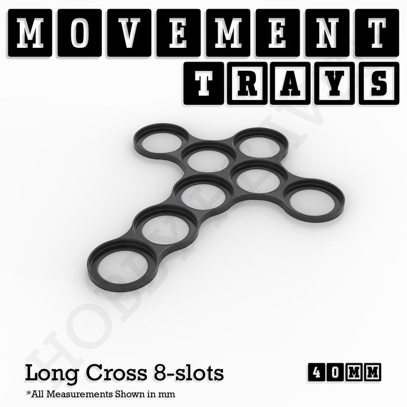 40mm Movement Trays for 28mm Miniatures | Tabletop Wargames Compatible | Full Range - Only-Games