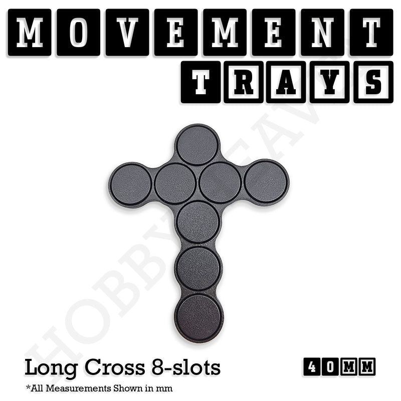 40mm Movement Trays for 28mm Miniatures | Tabletop Wargames Compatible | Full Range - Only-Games