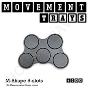 40mm Movement Trays for 28mm Miniatures | Tabletop Wargames Compatible | Full Range - Only-Games