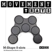 40mm Movement Trays for 28mm Miniatures | Tabletop Wargames Compatible | Full Range - Only-Games