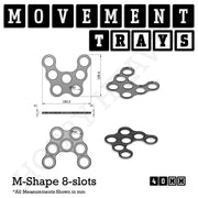 40mm Movement Trays for 28mm Miniatures | Tabletop Wargames Compatible | Full Range - Only-Games