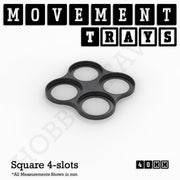 40mm Movement Trays for 28mm Miniatures | Tabletop Wargames Compatible | Full Range - Only-Games