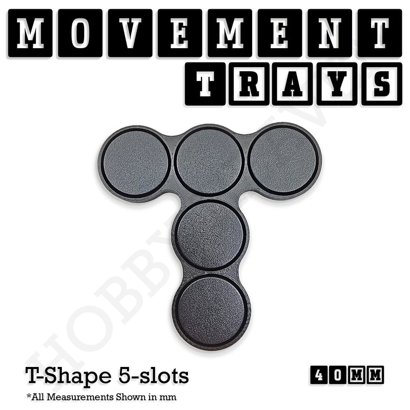 40mm Movement Trays for 28mm Miniatures | Tabletop Wargames Compatible | Full Range - Only-Games