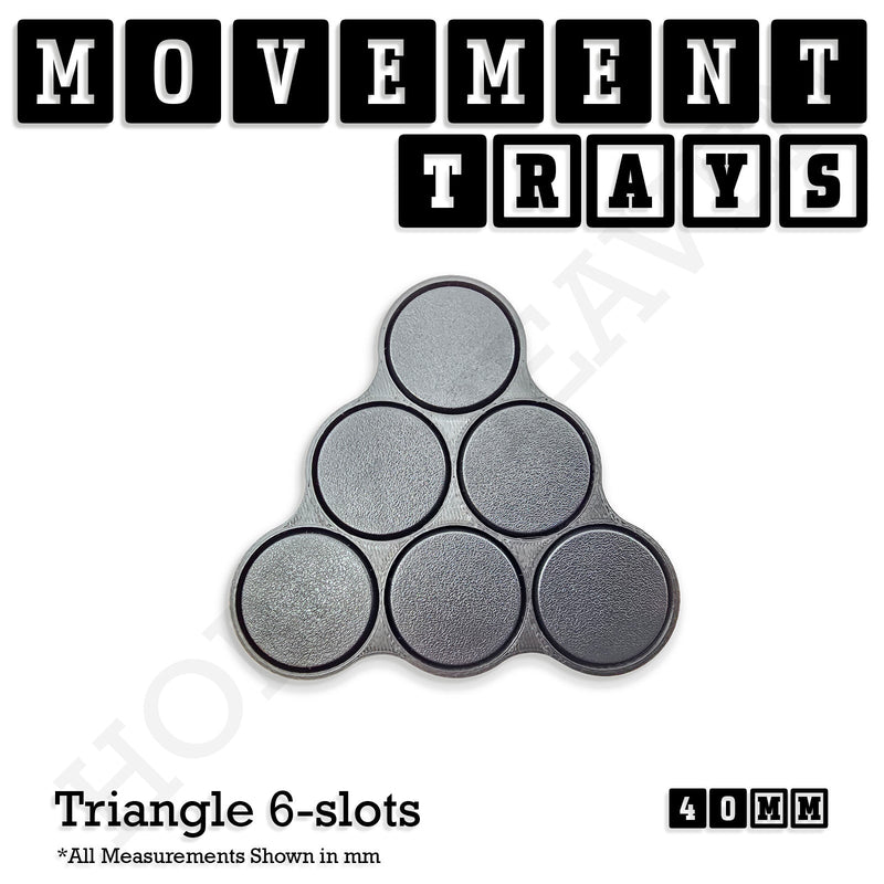 40mm Movement Trays for 28mm Miniatures | Tabletop Wargames Compatible | Full Range - Only-Games