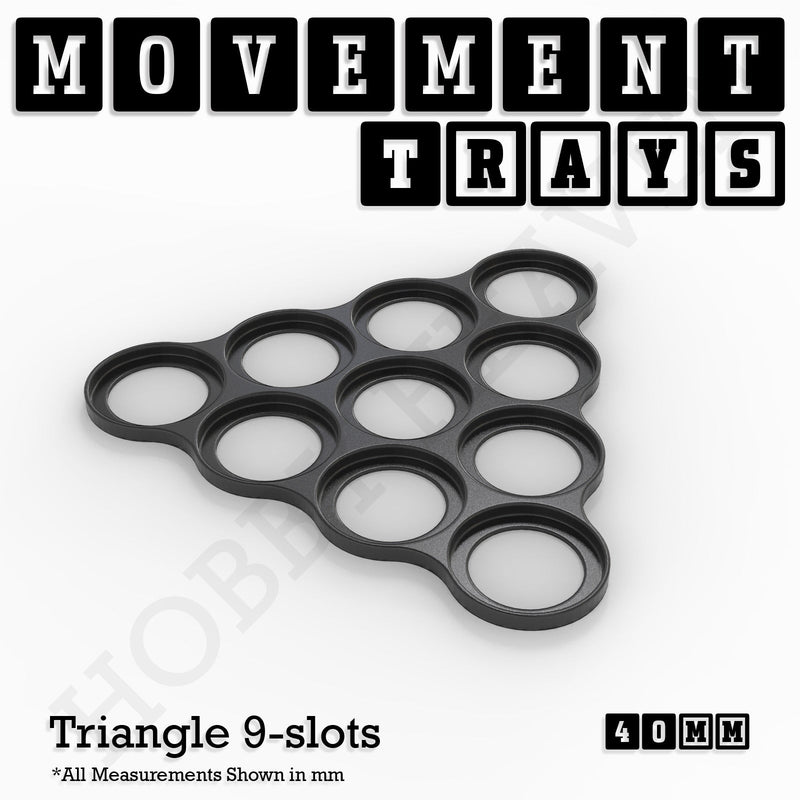 40mm Movement Trays for 28mm Miniatures | Tabletop Wargames Compatible | Full Range - Only-Games