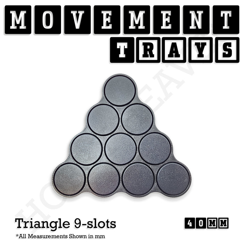 40mm Movement Trays for 28mm Miniatures | Tabletop Wargames Compatible | Full Range - Only-Games