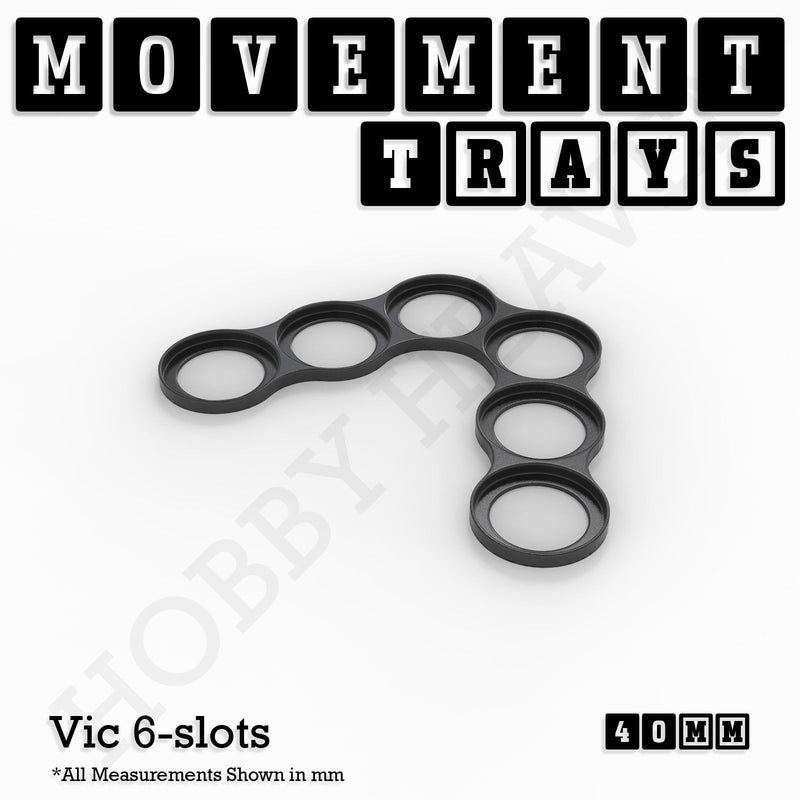 40mm Movement Trays for 28mm Miniatures | Tabletop Wargames Compatible | Full Range - Only-Games