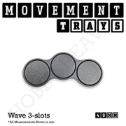 40mm Movement Trays for 28mm Miniatures | Tabletop Wargames Compatible | Full Range - Only-Games