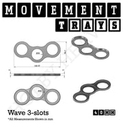 40mm Movement Trays for 28mm Miniatures | Tabletop Wargames Compatible | Full Range - Only-Games