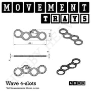 40mm Movement Trays for 28mm Miniatures | Tabletop Wargames Compatible | Full Range - Only-Games