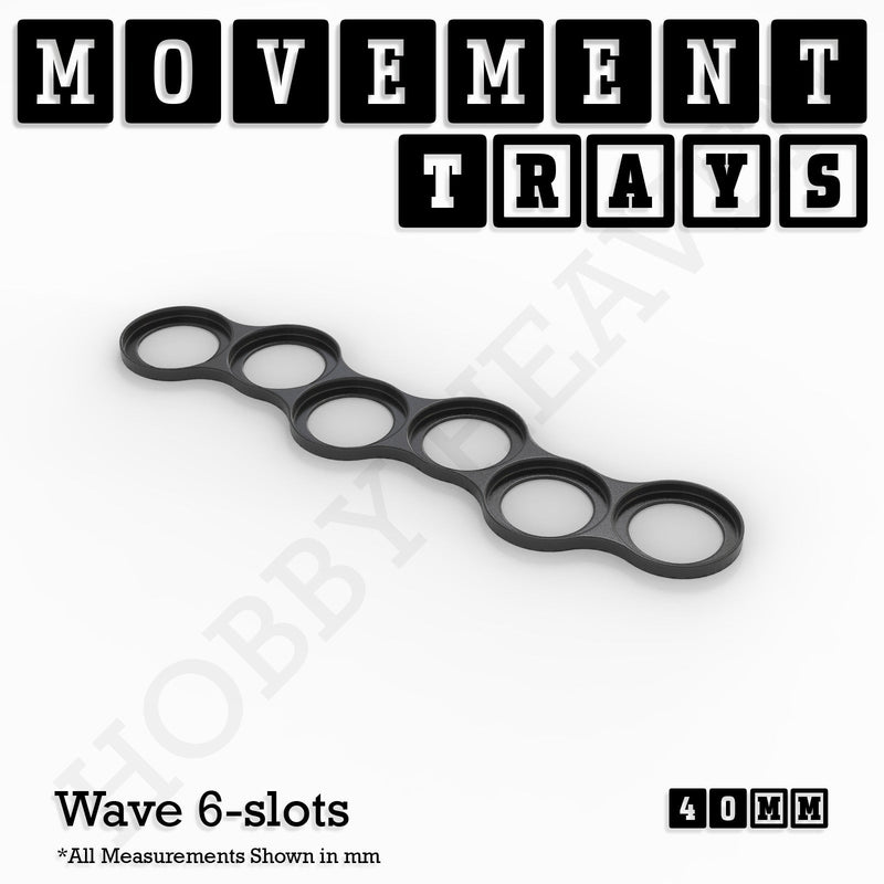 40mm Movement Trays for 28mm Miniatures | Tabletop Wargames Compatible | Full Range - Only-Games