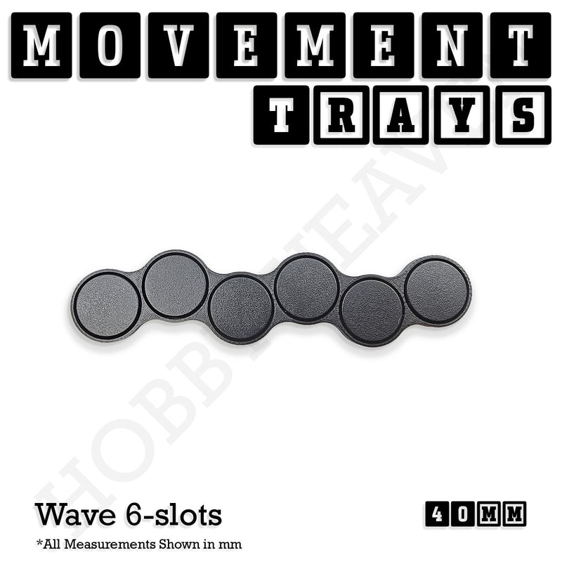 40mm Movement Trays for 28mm Miniatures | Tabletop Wargames Compatible | Full Range - Only-Games