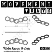 40mm Movement Trays for 28mm Miniatures | Tabletop Wargames Compatible | Full Range - Only-Games