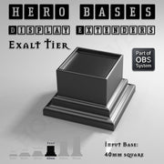 Hero Bases Display Extenders | Squares and Rectangles | Convert Gaming Bases to Display Bases & Plinths - Only-Games