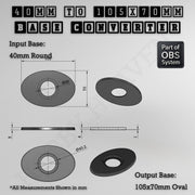 Round To Oval Bases Size Converters 3d Print Full Range - Only-Games