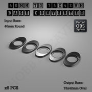 Round To Oval Bases Size Converters 3d Print Full Range - Only-Games