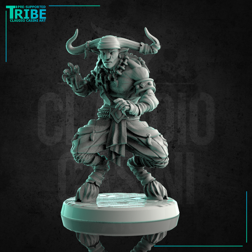 (0218) Male faun satyr monk pirate - Only-Games