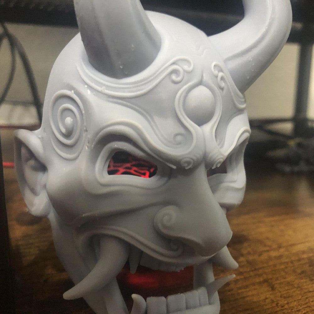 Oni Masks . - 3dPrintingRealms - Miniatures by Only-Games.co