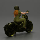 Motorcycle woman Rider in Military-Style Gear - Only-Games